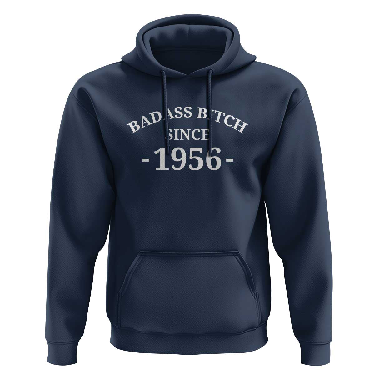 Funny 70th Birthday Hoodie Badass Bih Since 1956