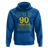 Funny 90th Birthday Hoodie Galaxy Built 90 Years Ago Parts Original