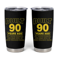 Funny 90th Birthday Tumbler Cup Galaxy Built 90 Years Ago Parts Original