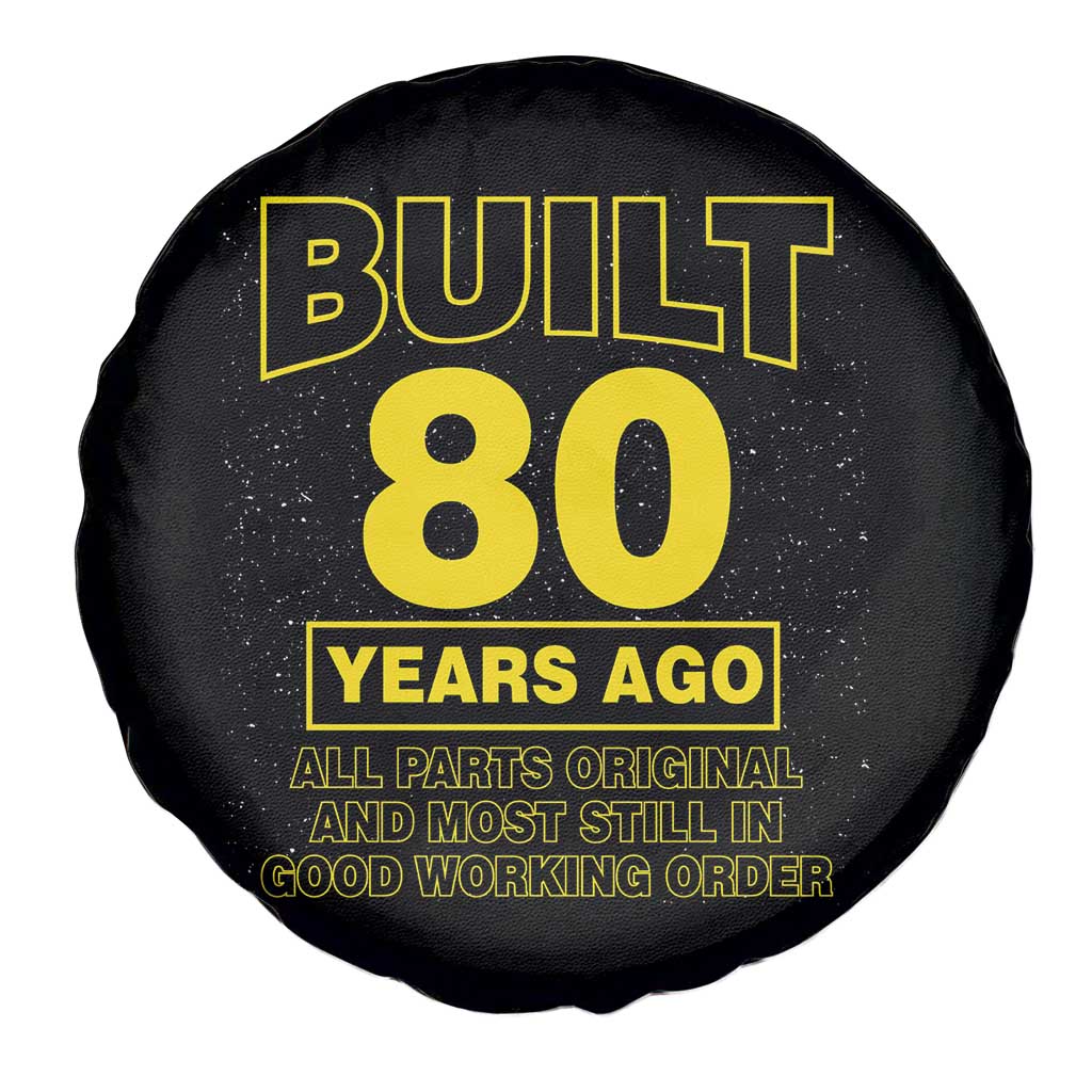 Funny 80th Birthday Spare Tire Cover Galaxy Built 80 Years Ago Parts Original