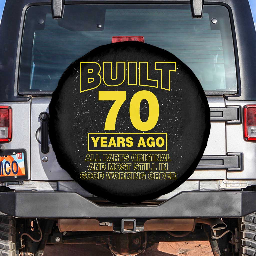 Funny 70th Birthday Spare Tire Cover Galaxy Built 70 Years Ago Parts Original