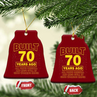 Funny 70th Birthday Ceramic Ornament Galaxy Built 70 Years Ago Parts Original