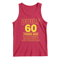 Funny 60th Birthday Tank Top Galaxy Built 60 Years Ago Parts Original