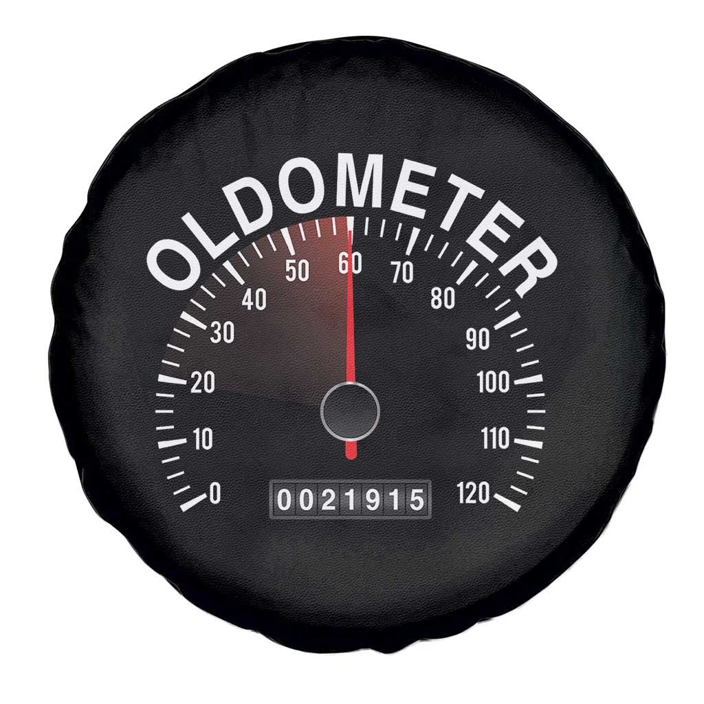 Funny 60th Birthday Spare Tire Cover Oldometer Odometer 60 Year Old Joke
