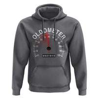Funny 60th Birthday Hoodie Oldometer Odometer 60 Year Old Joke