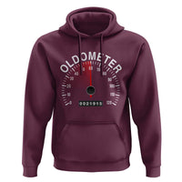 Funny 60th Birthday Hoodie Oldometer Odometer 60 Year Old Joke