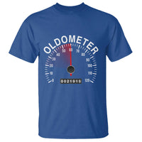 Funny 60th Birthday T Shirt Oldometer Odometer 60 Year Old Joke