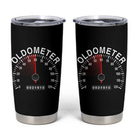 Funny 60th Birthday Tumbler Cup Oldometer Odometer 60 Year Old Joke