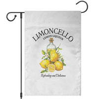 Vintage Limoncello Lemon Liqueur Garden Flag Italian Summer Letter Fruit Printed Graphic