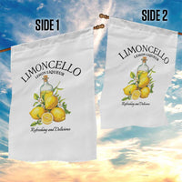 Vintage Limoncello Lemon Liqueur Garden Flag Italian Summer Letter Fruit Printed Graphic