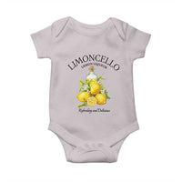 Vintage Limoncello Lemon Liqueur Baby Onesie Italian Summer Letter Fruit Printed Graphic