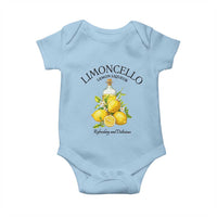 Vintage Limoncello Lemon Liqueur Baby Onesie Italian Summer Letter Fruit Printed Graphic