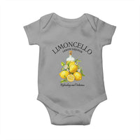 Vintage Limoncello Lemon Liqueur Baby Onesie Italian Summer Letter Fruit Printed Graphic