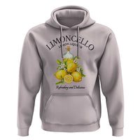 Vintage Limoncello Lemon Liqueur Hoodie Italian Summer Letter Fruit Printed Graphic