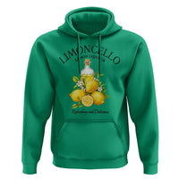 Vintage Limoncello Lemon Liqueur Hoodie Italian Summer Letter Fruit Printed Graphic