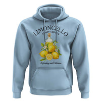 Vintage Limoncello Lemon Liqueur Hoodie Italian Summer Letter Fruit Printed Graphic