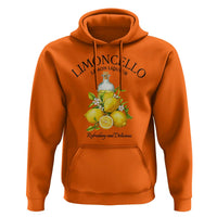 Vintage Limoncello Lemon Liqueur Hoodie Italian Summer Letter Fruit Printed Graphic