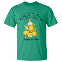Vintage Limoncello Lemon Liqueur T Shirt Italian Summer Letter Fruit Printed Graphic