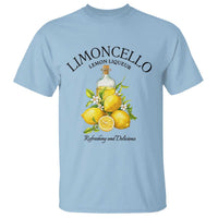 Vintage Limoncello Lemon Liqueur T Shirt Italian Summer Letter Fruit Printed Graphic