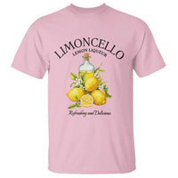 Vintage Limoncello Lemon Liqueur T Shirt Italian Summer Letter Fruit Printed Graphic