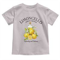 Vintage Limoncello Lemon Liqueur Toddler T Shirt Italian Summer Letter Fruit Printed Graphic