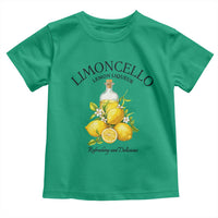 Vintage Limoncello Lemon Liqueur Toddler T Shirt Italian Summer Letter Fruit Printed Graphic