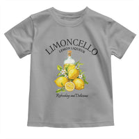Vintage Limoncello Lemon Liqueur Toddler T Shirt Italian Summer Letter Fruit Printed Graphic