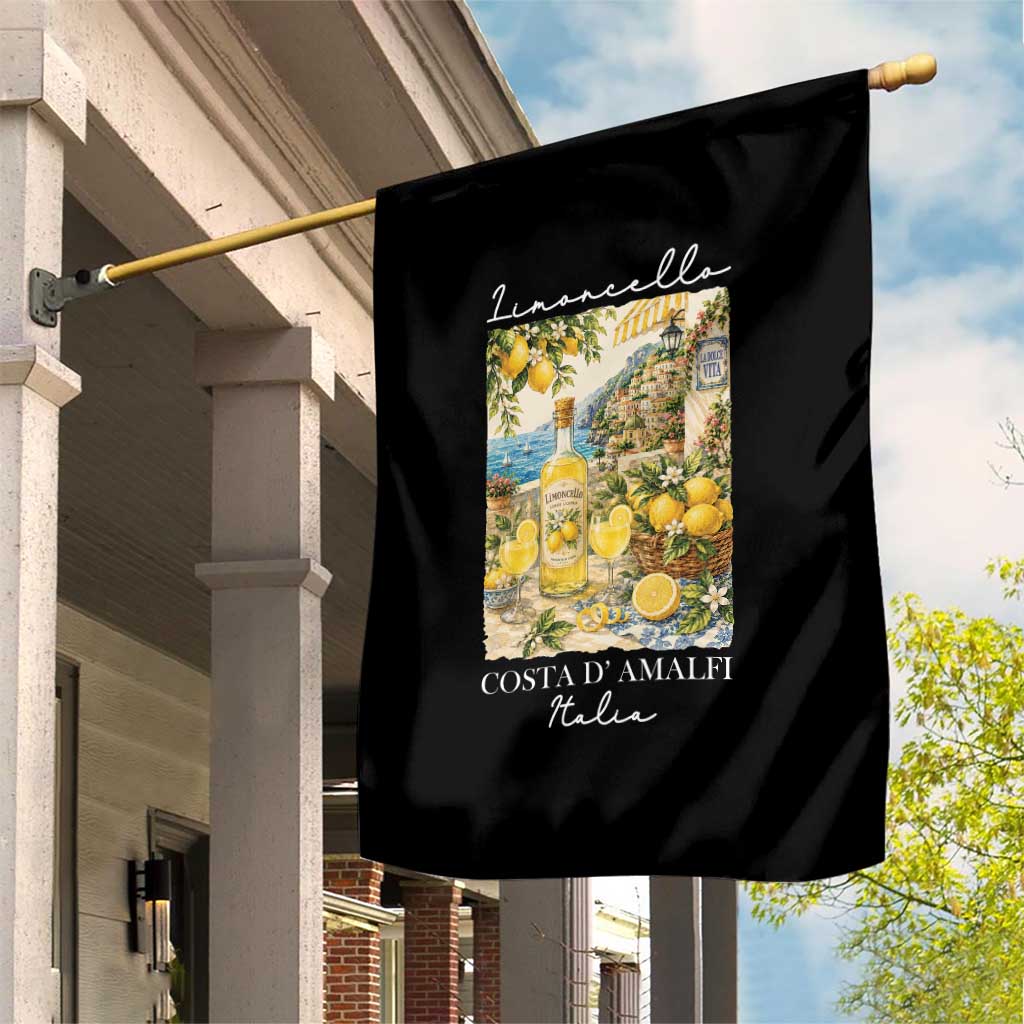 Limoncello Amalfi Coast Garden Flag Lemon Lover Italian Summer Fruit
