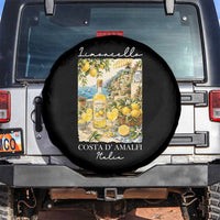 Limoncello Amalfi Coast Spare Tire Cover Lemon Lover Italian Summer Fruit