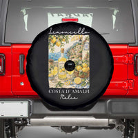 Limoncello Amalfi Coast Spare Tire Cover Lemon Lover Italian Summer Fruit