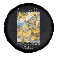 Limoncello Amalfi Coast Spare Tire Cover Lemon Lover Italian Summer Fruit