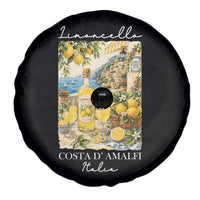 Limoncello Amalfi Coast Spare Tire Cover Lemon Lover Italian Summer Fruit