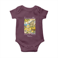 Limoncello Amalfi Coast Baby Onesie Lemon Lover Italian Summer Fruit