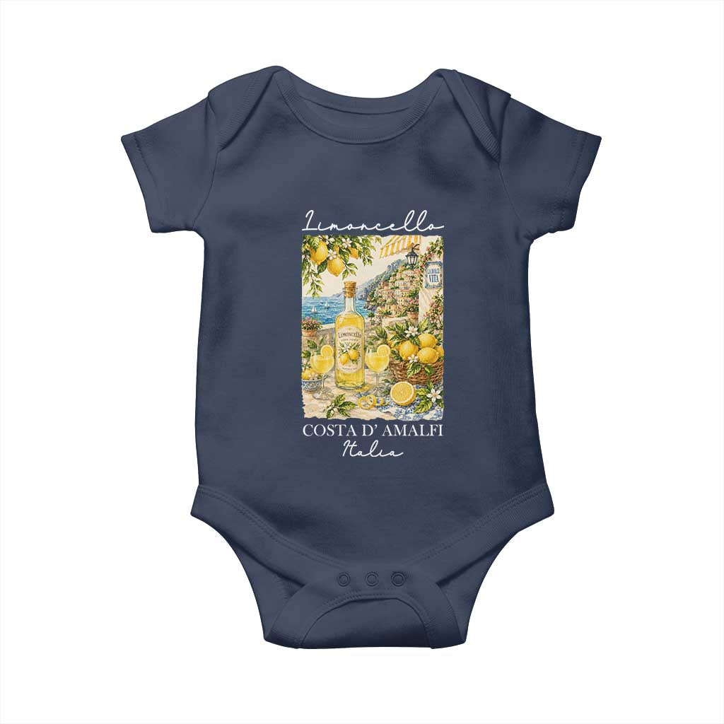 Limoncello Amalfi Coast Baby Onesie Lemon Lover Italian Summer Fruit