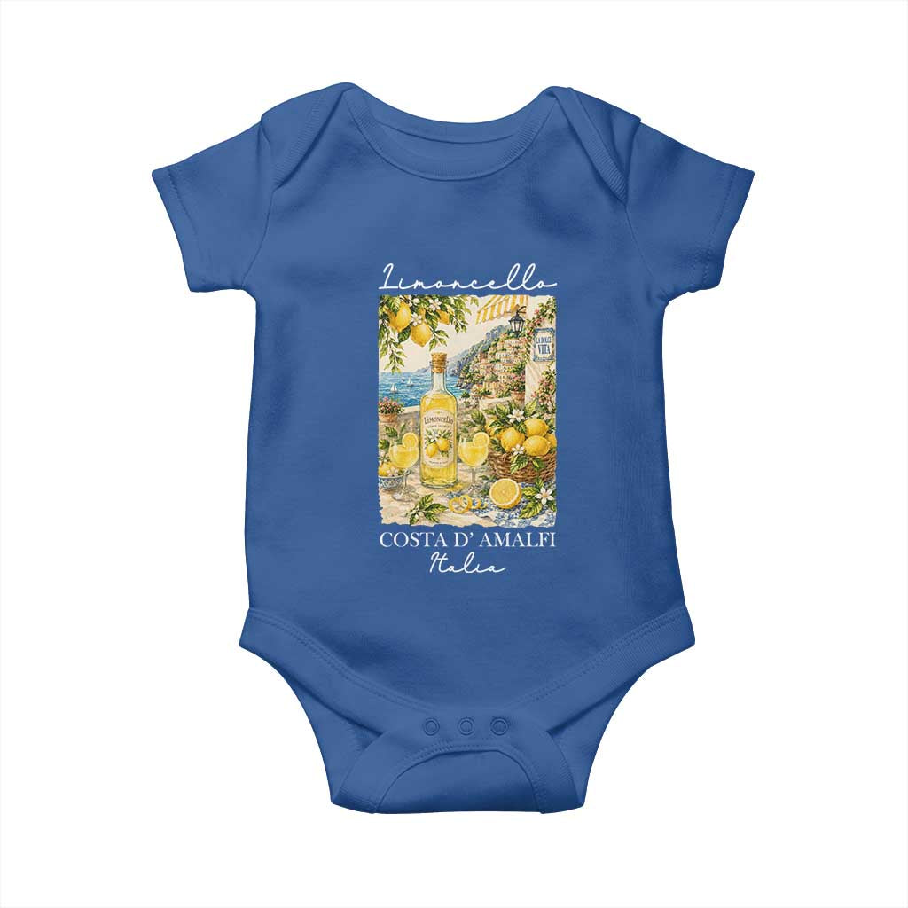 Limoncello Amalfi Coast Baby Onesie Lemon Lover Italian Summer Fruit