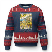 Limoncello Amalfi Coast Ugly Christmas Sweater Lemon Lover Italian Summer Fruit