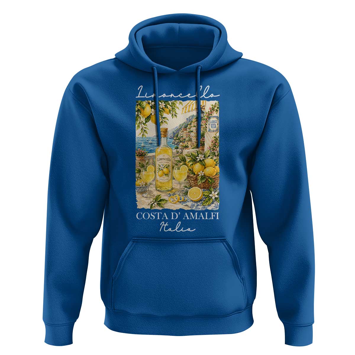 Limoncello Amalfi Coast Hoodie Lemon Lover Italian Summer Fruit