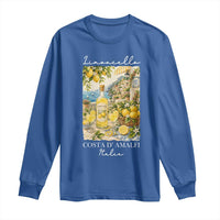 Limoncello Amalfi Coast Long Sleeve Shirt Lemon Lover Italian Summer Fruit