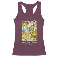 Limoncello Amalfi Coast Racerback Tank Top Lemon Lover Italian Summer Fruit