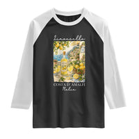 Limoncello Amalfi Coast Raglan Shirt Lemon Lover Italian Summer Fruit