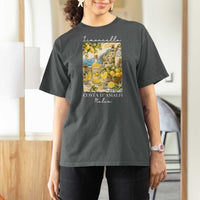 Limoncello Amalfi Coast T Shirt For Women Lemon Lover Italian Summer Fruit