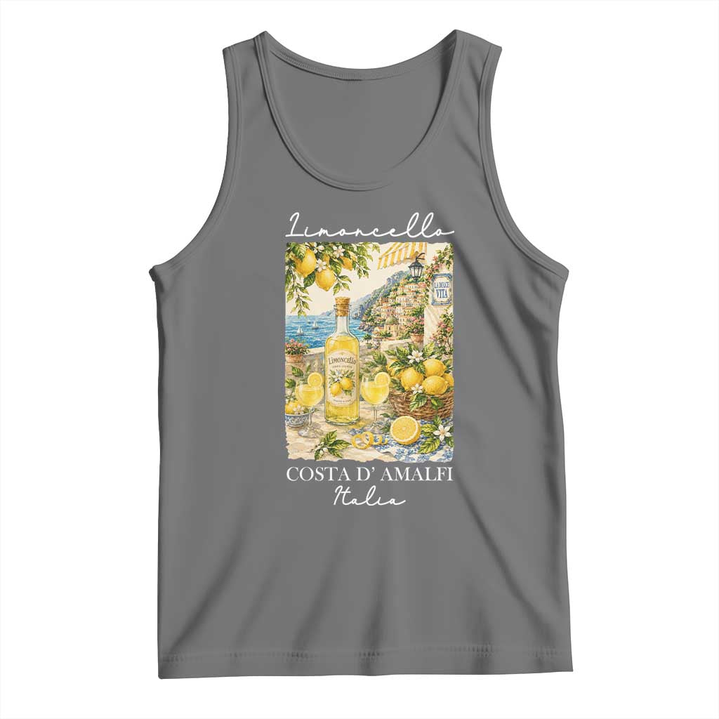 Limoncello Amalfi Coast Tank Top Lemon Lover Italian Summer Fruit