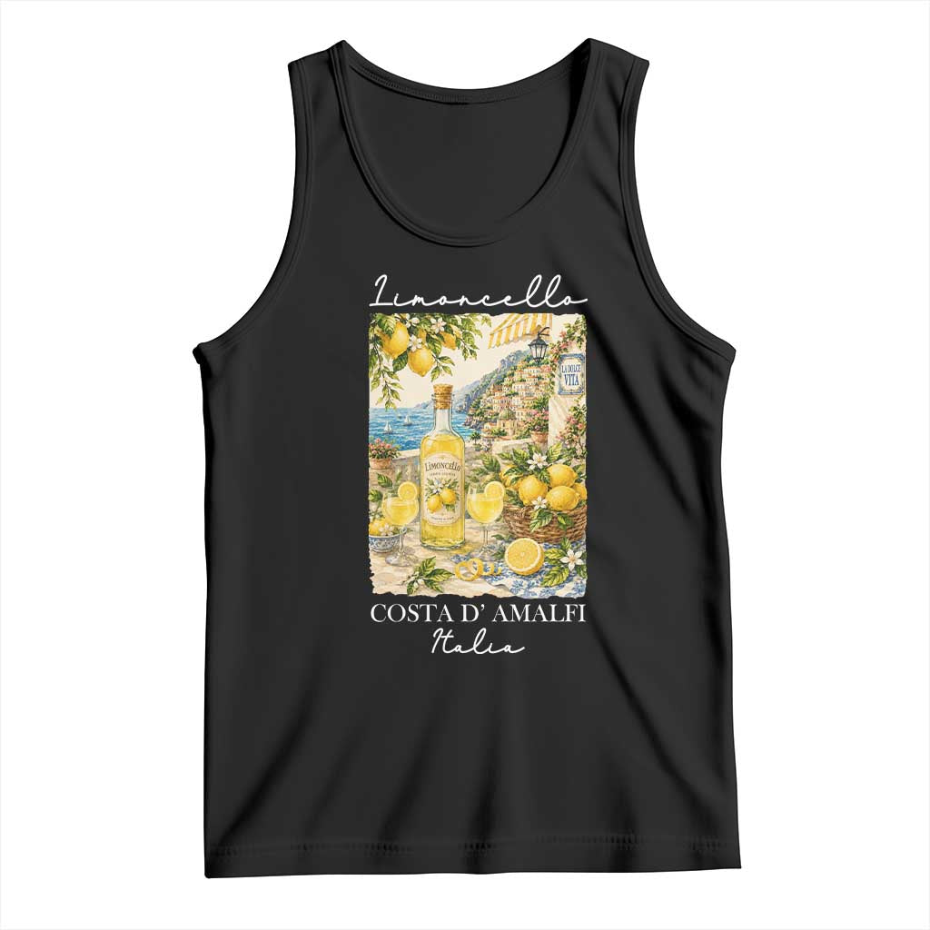 Limoncello Amalfi Coast Tank Top Lemon Lover Italian Summer Fruit