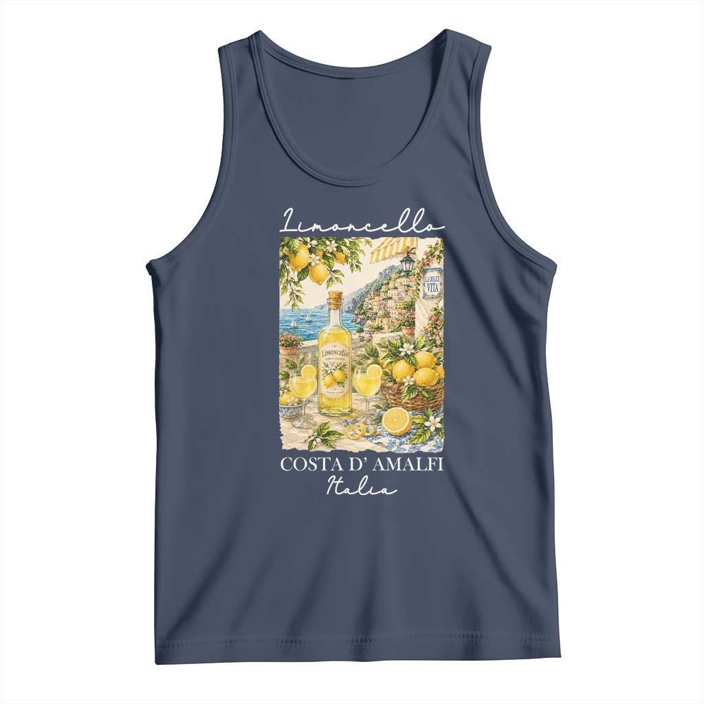 Limoncello Amalfi Coast Tank Top Lemon Lover Italian Summer Fruit