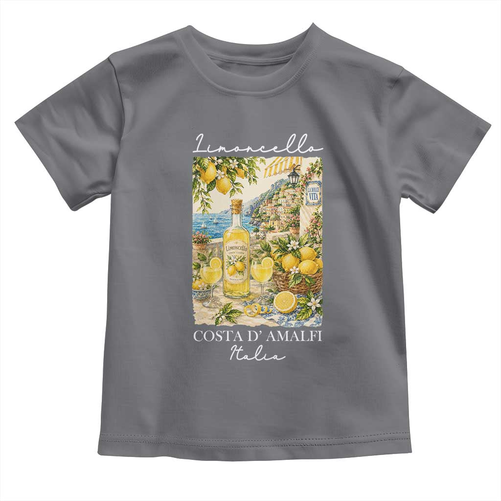 Limoncello Amalfi Coast Toddler T Shirt Lemon Lover Italian Summer Fruit