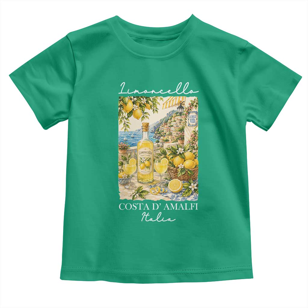Limoncello Amalfi Coast Toddler T Shirt Lemon Lover Italian Summer Fruit