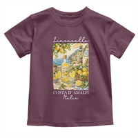 Limoncello Amalfi Coast Toddler T Shirt Lemon Lover Italian Summer Fruit