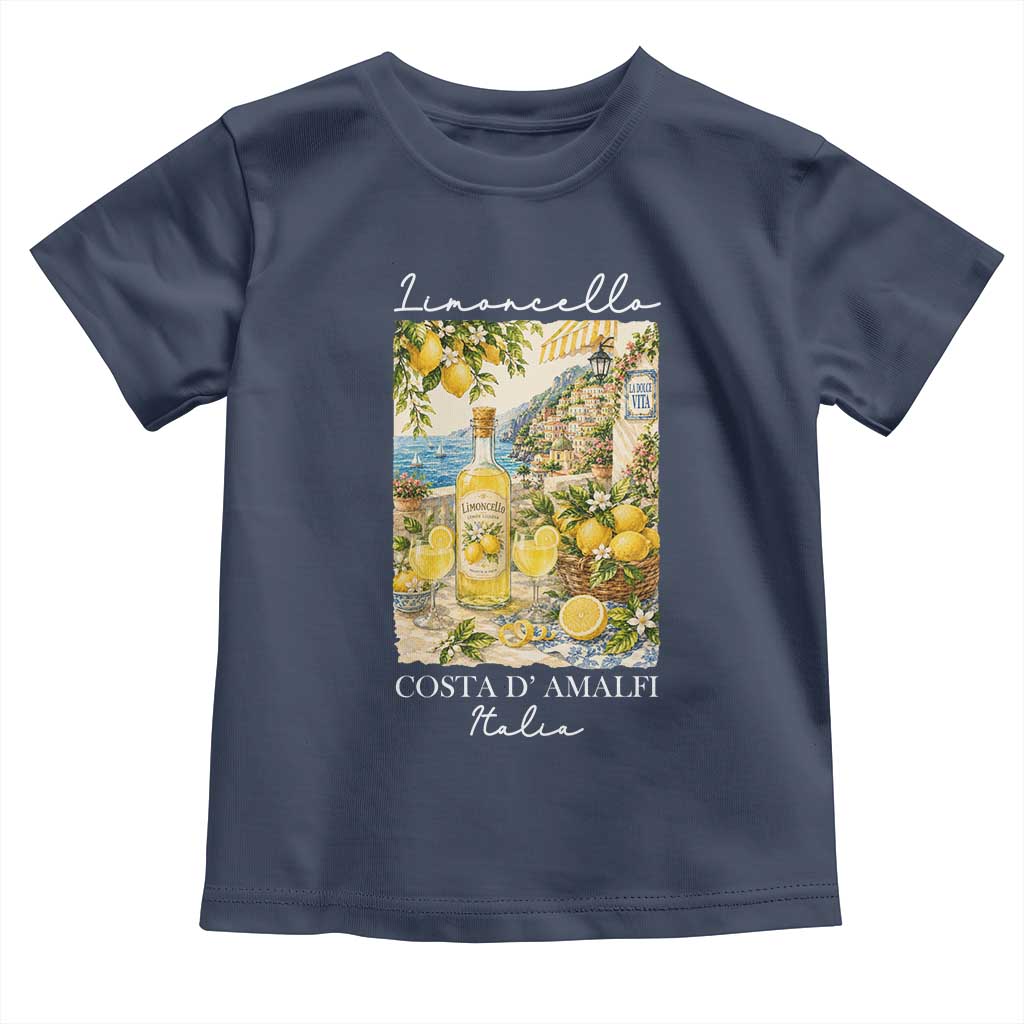 Limoncello Amalfi Coast Toddler T Shirt Lemon Lover Italian Summer Fruit