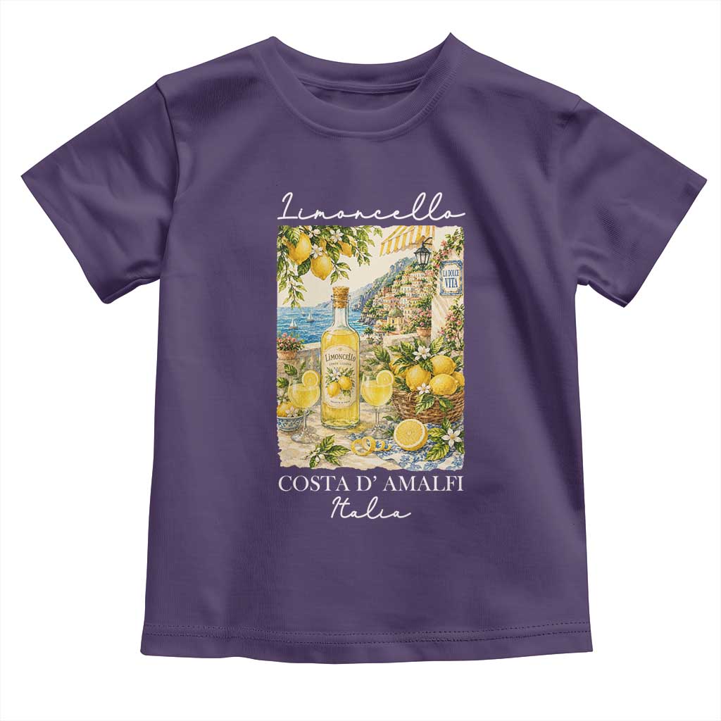Limoncello Amalfi Coast Toddler T Shirt Lemon Lover Italian Summer Fruit