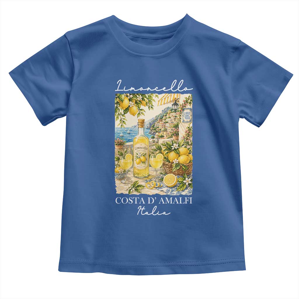 Limoncello Amalfi Coast Toddler T Shirt Lemon Lover Italian Summer Fruit